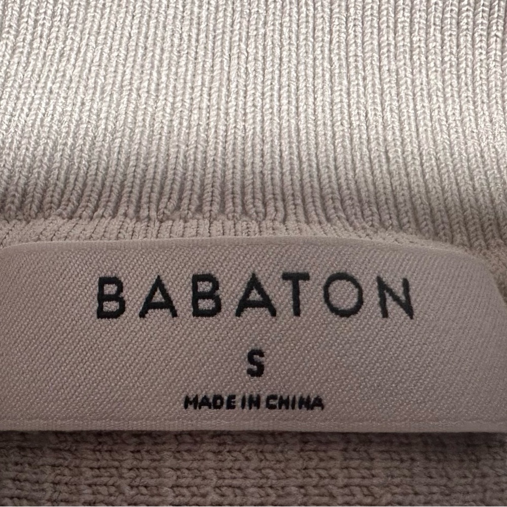 2 for $20 or 4 for $35 Babaton Cream Ribbed Mock-Neck Tank - Picture 6 of 6